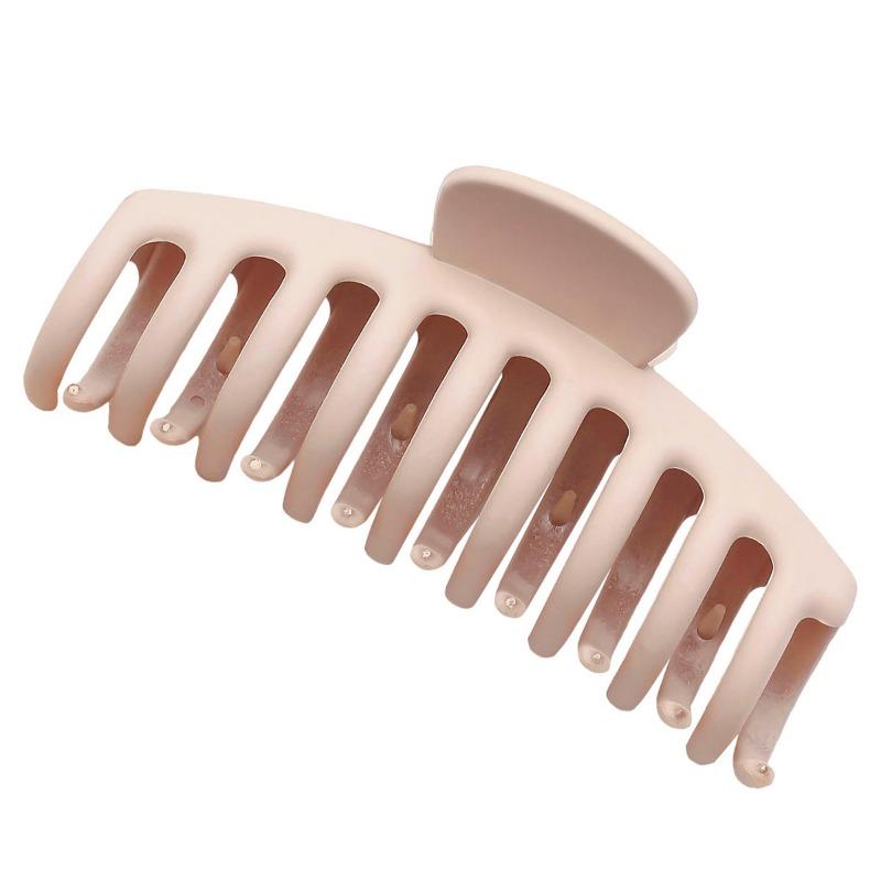 New Fashion Milk Cafe F Hairpin Combination Grab Clip Set Amazon Frosted All-match Hinky Hair Accessories Shark Clip