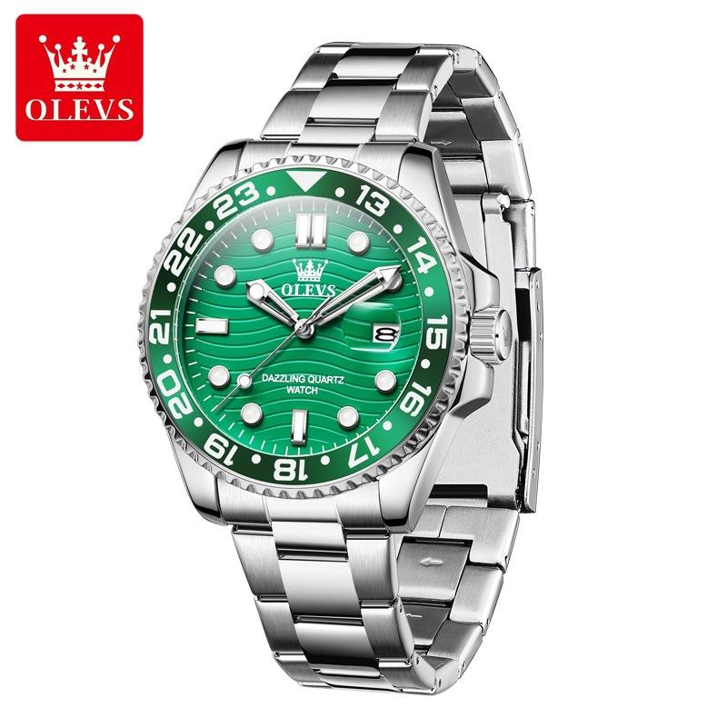 Herrenuhren Luxusuhr Herren Business Sport Wasserdichte Quarzuhr für Herren Edelstahl Relogio Masculino