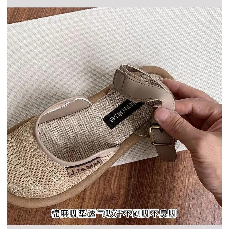 Slippers Summer Women Casual Shoes Flat Bottom Breathable Sandals Comfortable Outdoor Beach Shoes