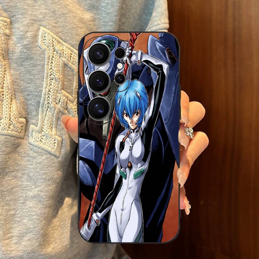 Hot Anime E-Evangelions Phone Case For Samsung S 24 Fe 25 Ultra Plus 20 Lite 21 30 22 23 24 22 Ultra 5G Fundas
