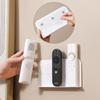 Magnetic No-Drill Wall Mount Storage Shelf for TV and AC Remotes