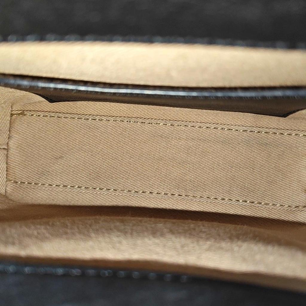 [Pre-Owned] Soft Berlin Visetos Monogram Chain Leather Shoulder Waist Bag Crossbody Small - Very Good #1RI86SN