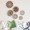 Wall Basket Decor Rustic Flat for Farmhouse Kitchen