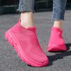 Hot Sale Fashion Running Sneakers for Men Women Breathable Socks Shoes Trainers Men Slip-on Lightweight Sports Shoes Big Size 46