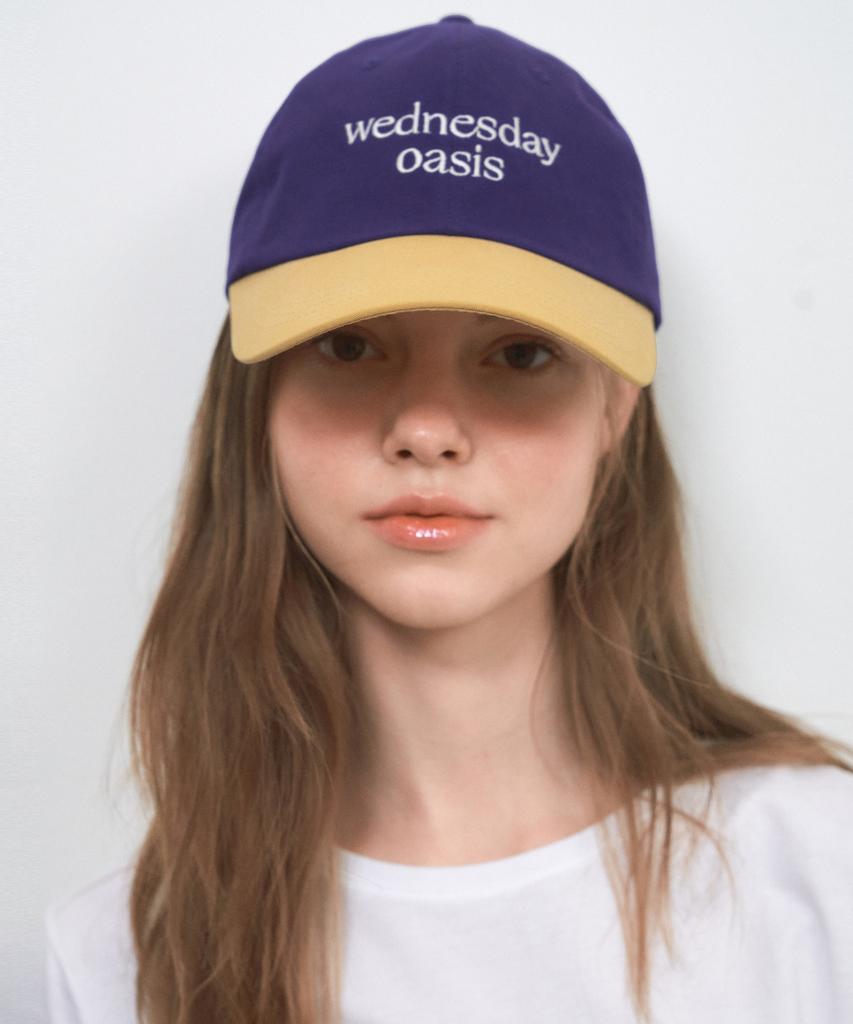 Wednesday Oasis For Woman Signature Pure Two-Tone Ball Cap_8Color(W25-Acc03)