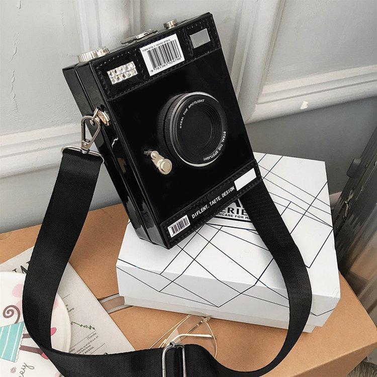 

Fashion Pu Leather Shoulder Bag Strap Bag Style Case Camera Design Cute Small Chain Crossbody Bag Women Small Vintage Purse