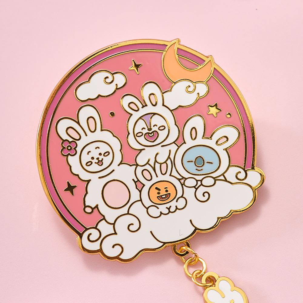 BT21 Cooky K-Rabbit Official Metal Magnet ver.1