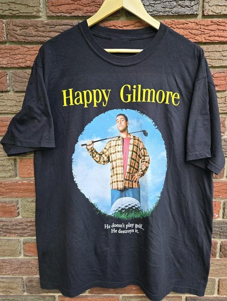 

Happy Gilmore Adam Sandler Movie T Shirt BLACK men Size S-5XL BTN226 Unisex T-Shirt XXXXL