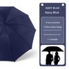 Large Reinforced and Thickened Wind-Resistant Umbrella for Men and Women, Sun Protection Uv Umbrella, Dual-Use for Sun and Rain