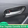 For Toyota Corolla E210      2024 Car Inner Door Handle Bowl Cover Trim Stainless Steel Interior Accessories