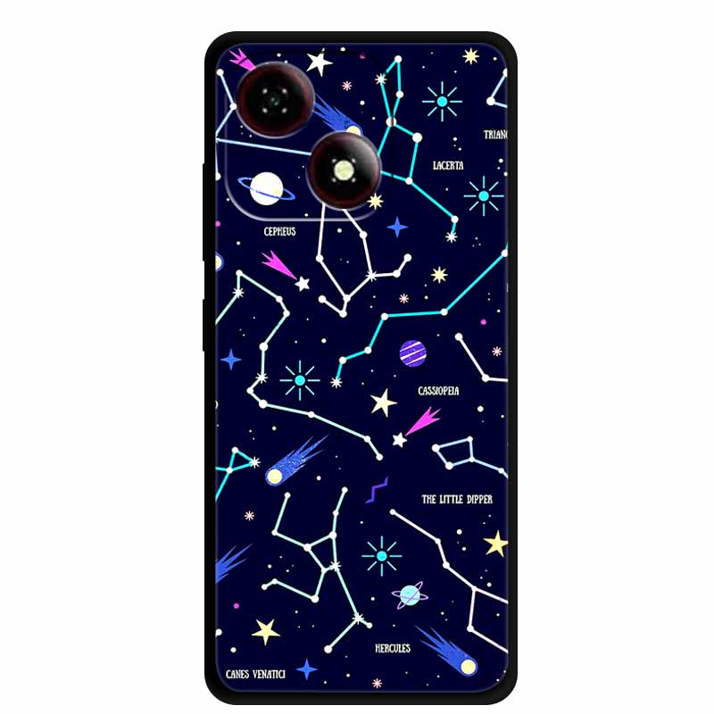 Θήκη για ZTE Blade A35e A 35 e A35 e Μαύρη Σιλικόνη Μαλακό Πίσω Κάλυμμα Θήκη για ZTE Blade A35E Θήκη Κινητού Z2466 Funda Καλύμματα