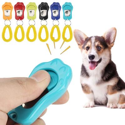 Paw Shape Paw Shape Dog Clicker Toys Multi-colors Dog Training Trainer Click  For Cats/Puppy