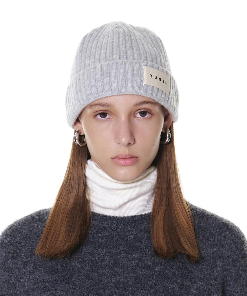 Yunse Yuka Beanie (Light Gray)
