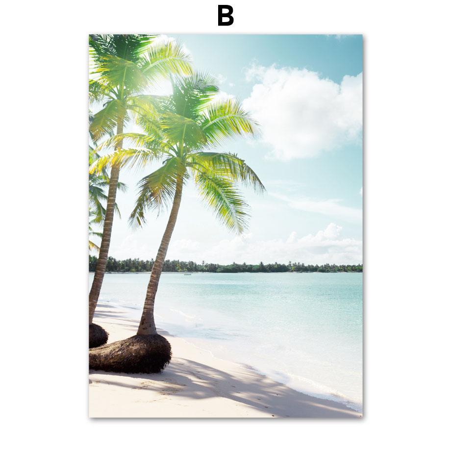 

Карибская пляжная девушка серфинг пальма ананас скандинавские постеры принты живопись на холсте современное настенное искусство картины декор для гостиной 21X30cm No Frame