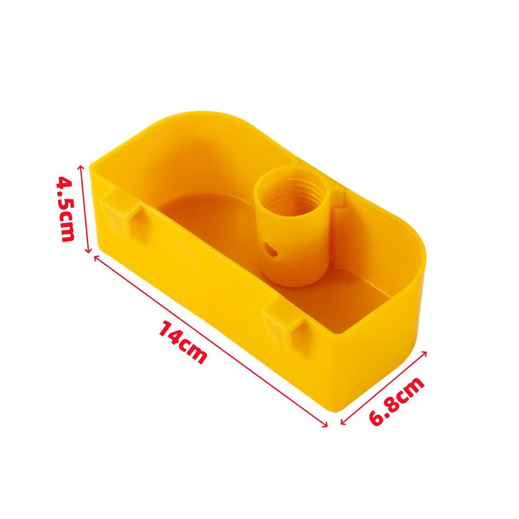 1/2Pcs Pet Birds Hanging Double Cups Drinker Anti-spill and No Crowding Chick Quail Pigeon Parrot Birds Water Drinking Container