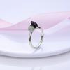 copper Women Rings Crown Heart Zircon Fashion Authentic Finger Ring Anniversary Engagement Wedding Luxury Jewellery