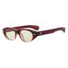 Luxury Gn Oval Sunglasses Female Male Rivet Sun Eyewear Outdoor Narrow Frame Sun Eyewear UV Protection 400 Driving Fashionable