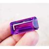 20-21 Ct Natural Purple Color Sapphire Emerald Cut Flawless Loose Gemstone