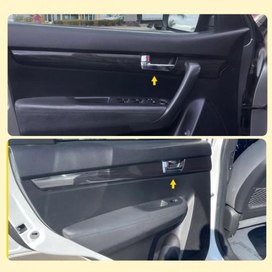 2PC For 2011 12-14 15 Kia Sorento Interior Ide Door Handle Left Driver Side K
