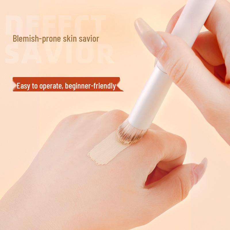 Xixi 270 Concealer Pinsel - Natürlich, Nicht-absorbierend, Einfach zu bedienen, Abgeschrägter Kopf, Spurlos, Weich, Hautfreundlich X765