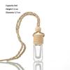 Empty Refillable Hanging Car Diffuser Bottles 21PCS 8ml Transparent Air Freshener Perfume Container Gift for Friends