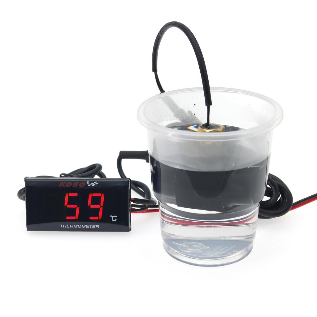 Motocyklový palubní přístroj °c Koso Měřič teploty vody Senzor teploty pro auto motocykl pro XMAX250 300 NMAX CB 400