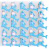 25Pcs Flash LED Light Dolphin Shape Badge Shine Pin Christmas and Halloween Gifts