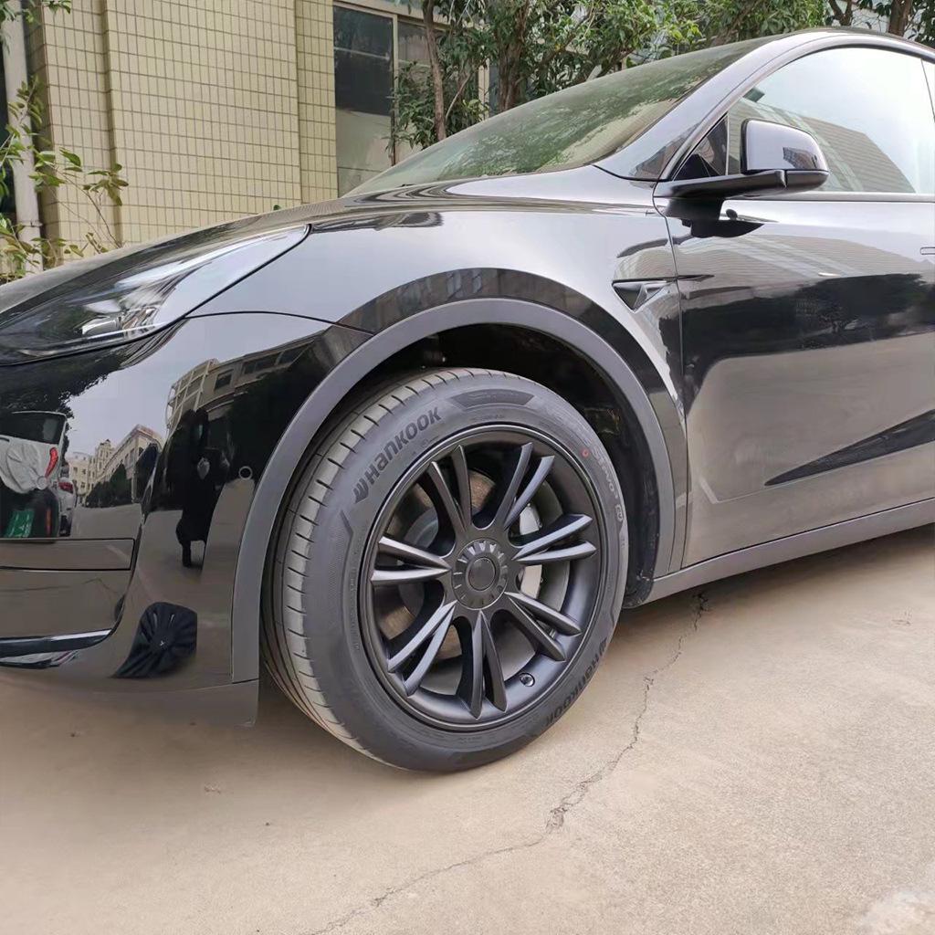 [Set of 4] 19-Inch Symmetrical Wheel Covers & Tire Caps for Tesla Model Y