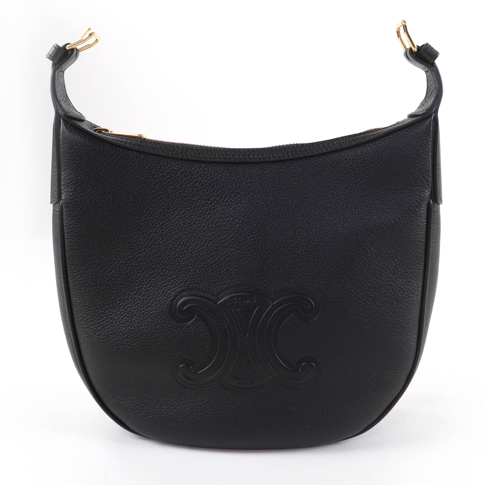 

Excellent CELINE Shoulder Bag Cuir Triomphe Eloise Small 2-Way Handbag 11725 Used