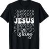 T-shirts sur Jésus T-shirts Chrétiens pour Jeunes Jésus Aime les Siestes T-shirt