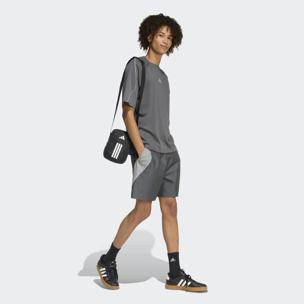 adidas Men S Woven Stadium ShortS With Satin Piping