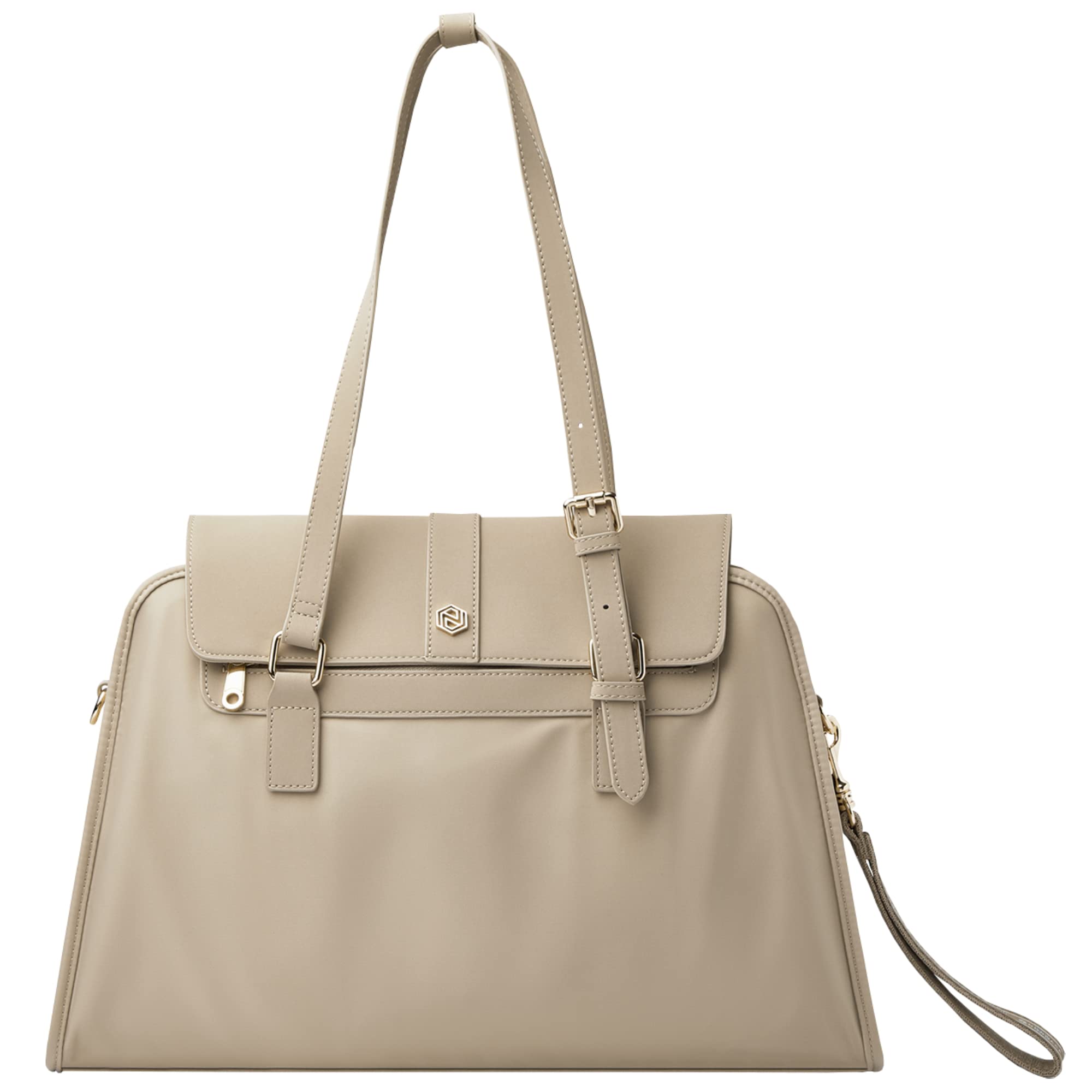 

Nordace Leiden Smart Duffel Bag for Waterproof Travel Duffel Bag with USB Charging Inch Women, Port, Khaki, 13.3