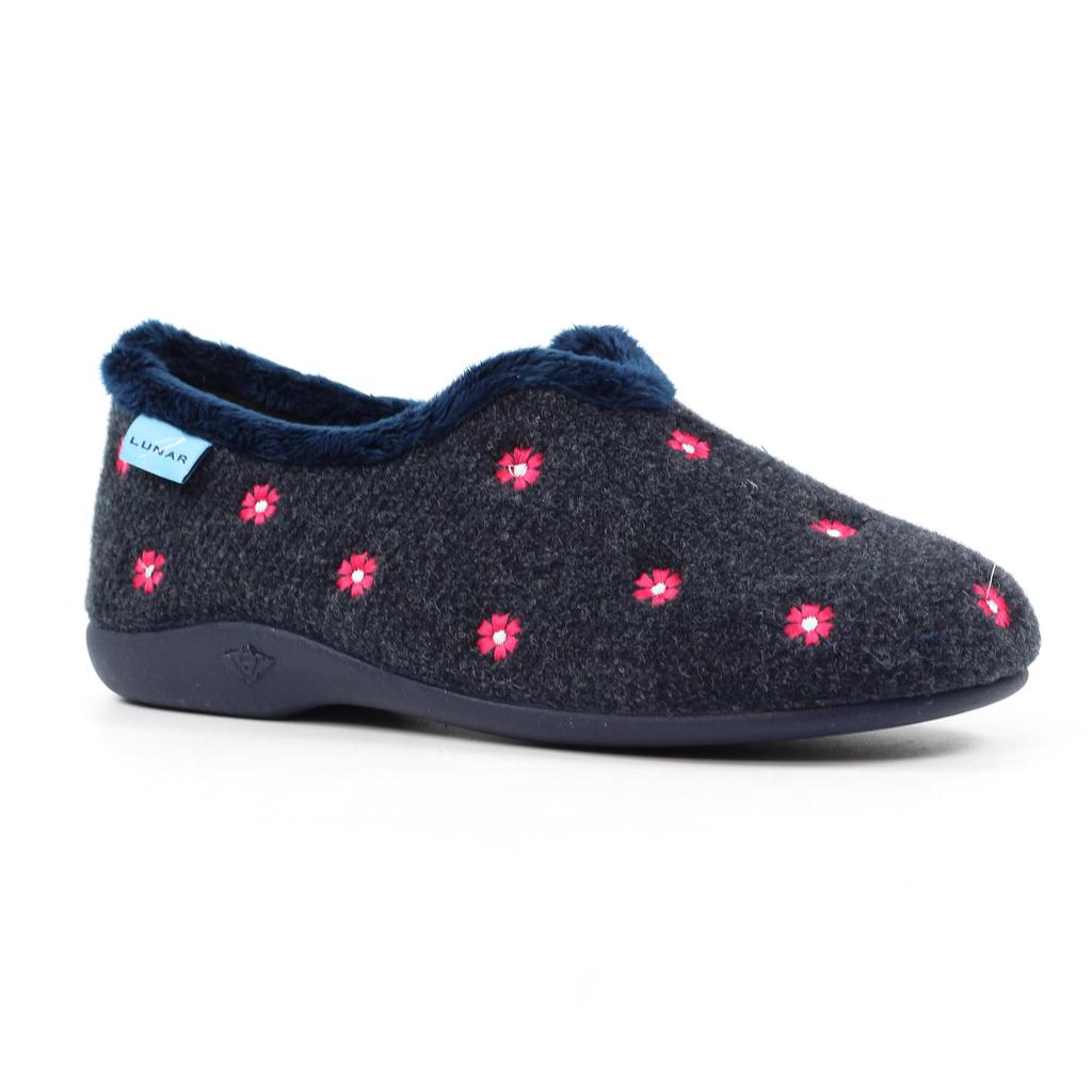 Lunar Womens/Ladies Havana Slippers