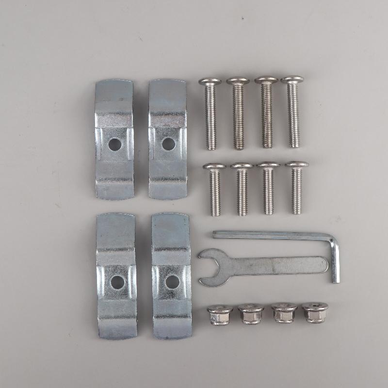 Trunk Spare Parts Upper Lower Covers Foot Hinges Backrest Stainless Steel Lock Sealing Reflective Sticker Tail Box Accessories