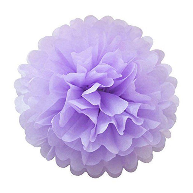 9pcs 8 10 Tissue Paper Pom Poms Ball Wedding Birthday Party Baby Decor Room