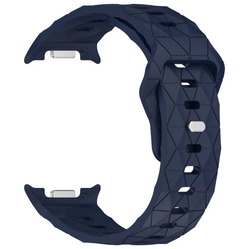 Adjustable Soccer Texture Watch Band For 8 Lightweight Breathable Silicone Gym Office Daily Use