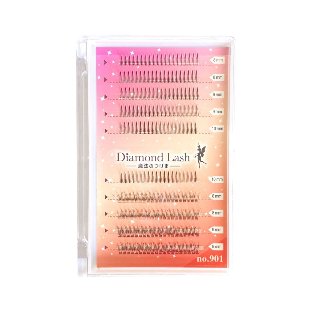 

Diamond Lash NEW DiamondLash One-Hon Lash Series Partial False Eyelashes (No. 901 (8mm~10mm))
