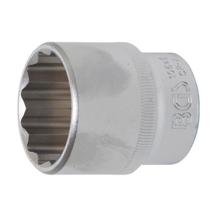 Douille Pour Clé - BGS TECHNIC - 12 Pans - 12,5 Mm - 30 Mm