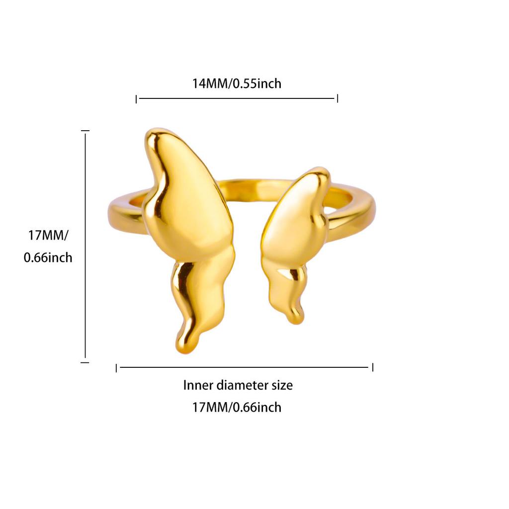 Light Luxury Niche Design Bow Open Ring, New Trendy Index Finger Ring, High-end Element Ring Ring, Ring Woman