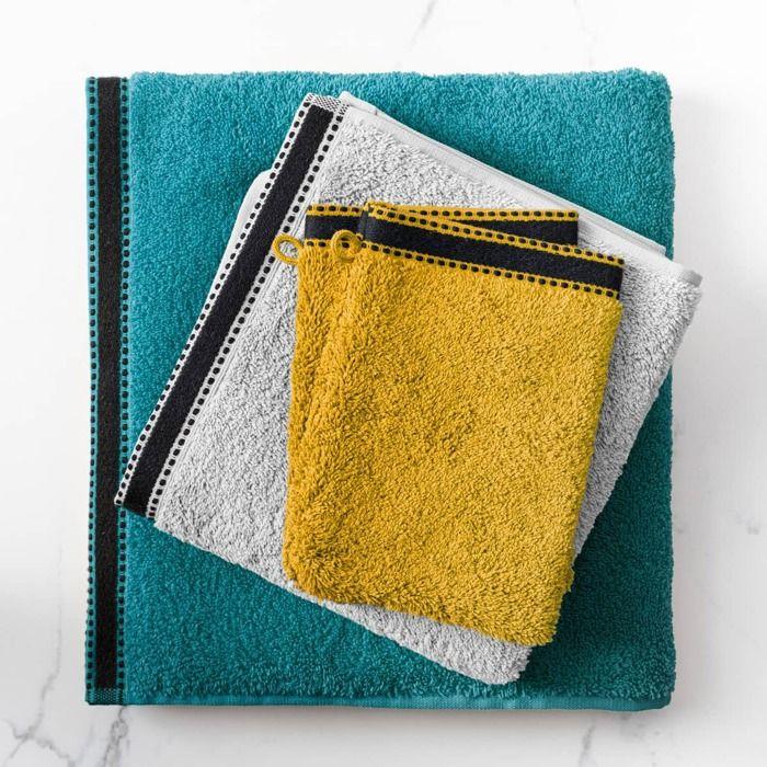 Serviette Invité "Joia" Coton Beige 30x50cm - Atmosphera Createur D'interieur