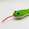 Cat Toy Snake, 1pc Crinkle Sound Toy Soft Linen, Interactive Kitten Exercise Kick Toy for Indoor Cats 14.57 Inch Suitable for All Breeds