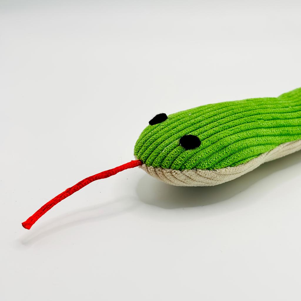 Cat Toy Snake, 1pc Crinkle Sound Toy Soft Linen, Interactive Kitten Exercise Kick Toy for Indoor Cats 14.57 Inch Suitable for All Breeds