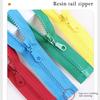 Pack of 10 Nylon Zippers for Sewing Craft Open-end Zips Fasteners 27.5Inch/70cm Zippers for Bag Clothing Sewing Supplies