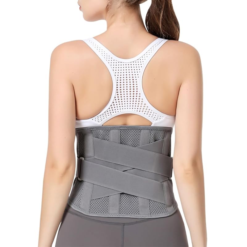 

JIMAMIJI waist supporter Corset [Chiropractor Recommended] Hunchback posture correction unisex (XL(100-130CM))