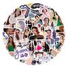 55 Sheets GUTS Graffiti Stickers: Trendy DIY Decals for Water Bottles & Luggage