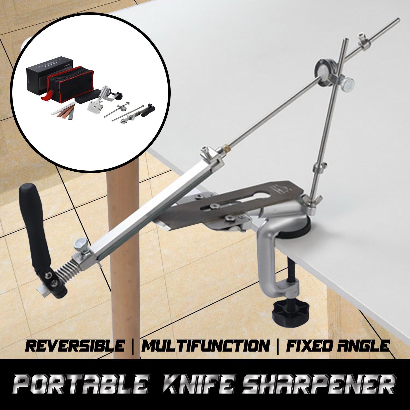 

Upgrade Kitchen Sharpener System Diamond Portable 360° Rotation