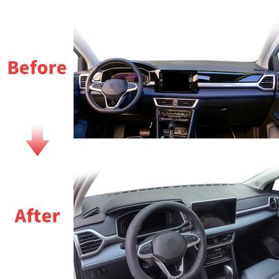 For Volkswagen VW Taos Tharu 2025-2026 Dashmat Dashboard Cover Pad DashMat Sunshade Protective Carpet Car Leather Accessories