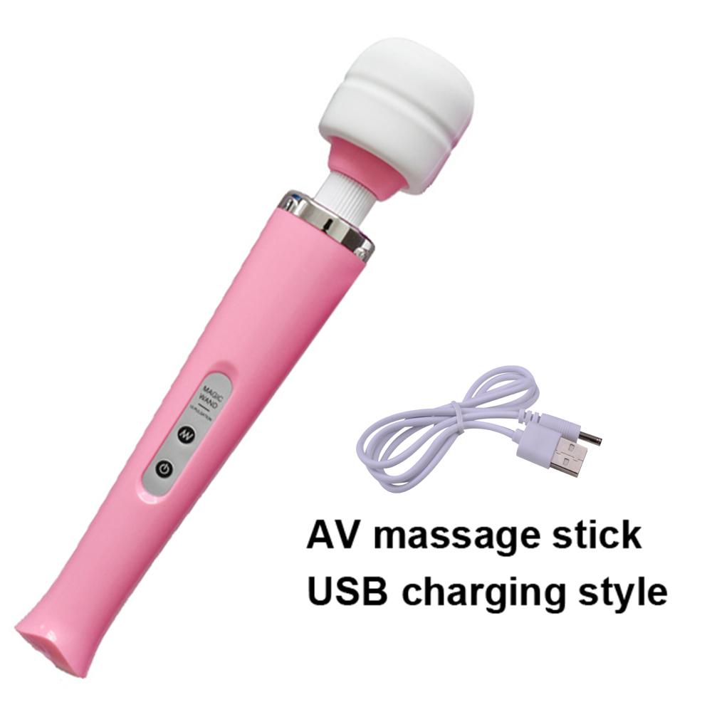 Vibrator für Frauen, Sexspielzeug, elektrischer AV-Stick, Sexspielzeug für ein Paar, Masturbator für Frau, Vagina, Dildo, Analplug
