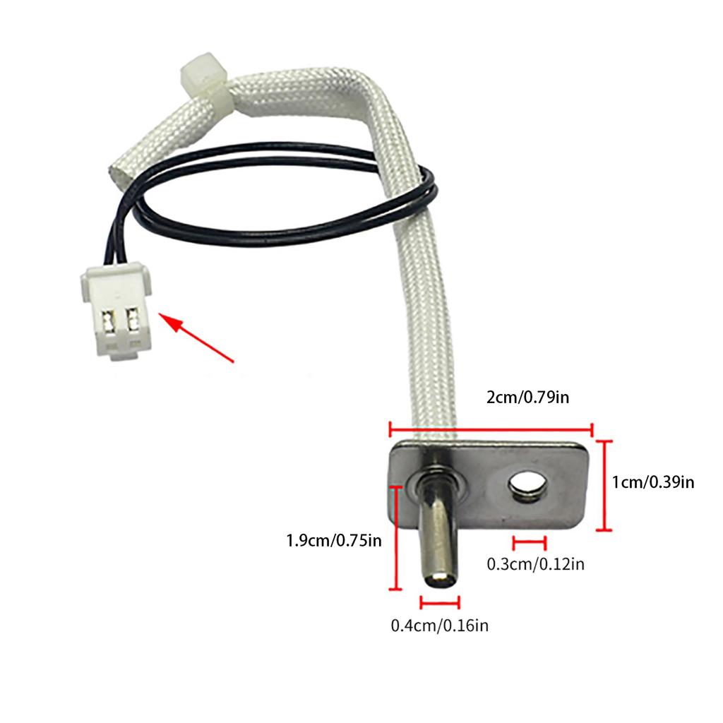 Küchengeräte Teil Heißluftfritteuse Temperaturfühler Heißluftfritteuse Hitzesensorfühler Geeignet für Heißluftfritteusensteuerung