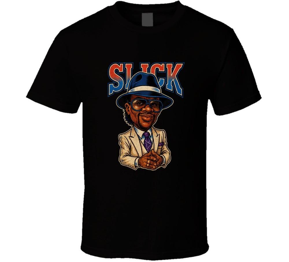 Slick The Doctor Of Style Retro Wrestling Legend Caricature T Shirt Unisex T-Shirt L